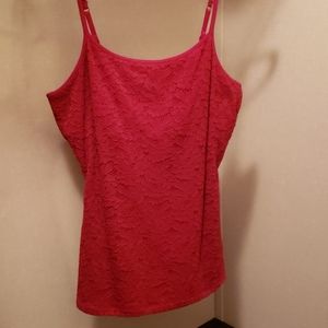 💖BOGO Express red lace camisole